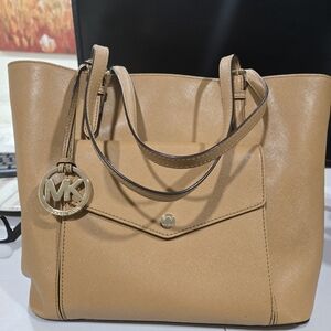 Michael Kors Camel Leather Tote